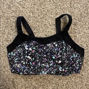 Victorias Secret Colorful Splatter Sports Bra